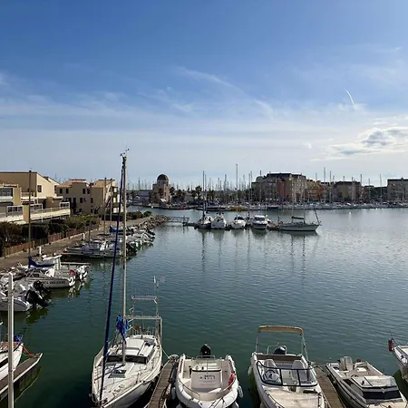 Avec Vue Port Et Parking Privatif - Gn580-025 Apartment Gruissan