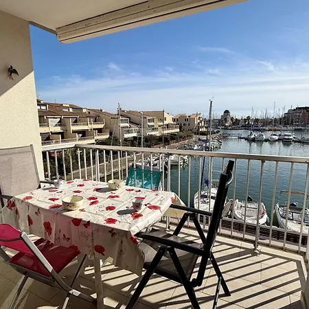 Appartamento Avec Vue Port Et Parking Privatif - Gn580-025 Gruissan