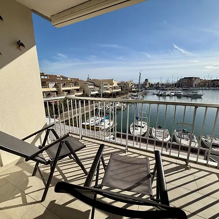 Appartamento Avec Vue Port Et Parking Privatif - Gn580-025 Gruissan